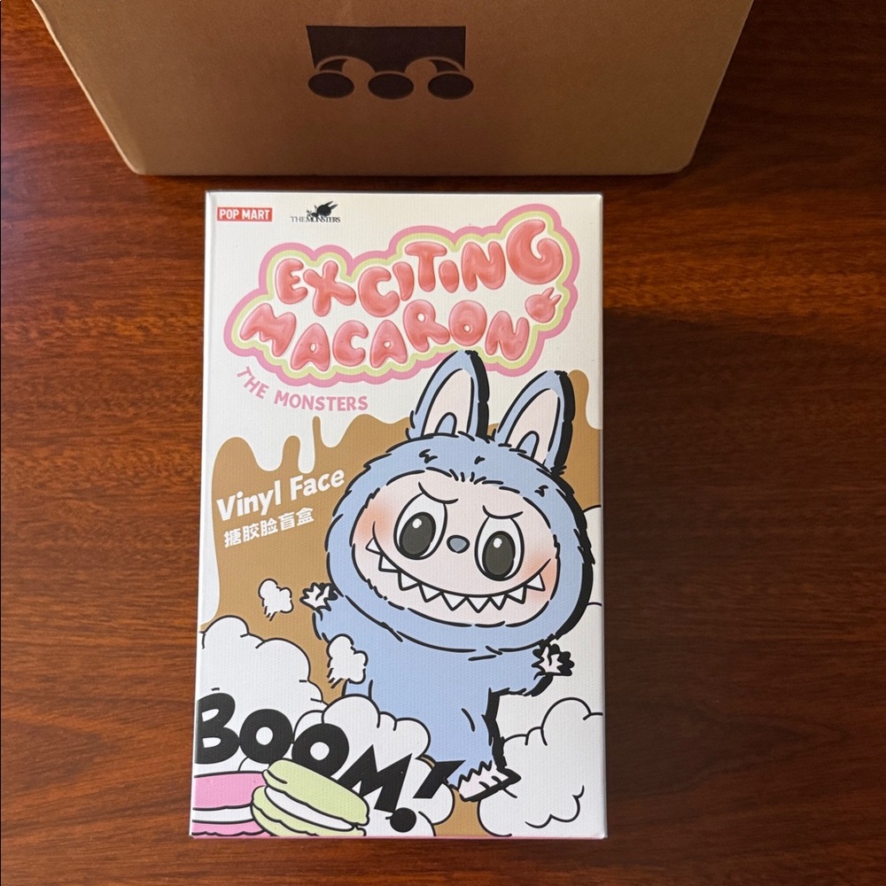 Pop Mart Exciting Macaron Labubu Toffee Never Opened!